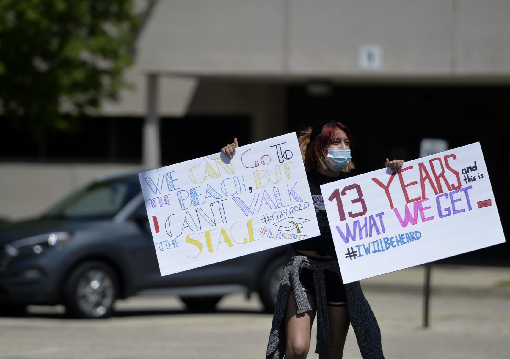 PROTEST FOR GRADUATION